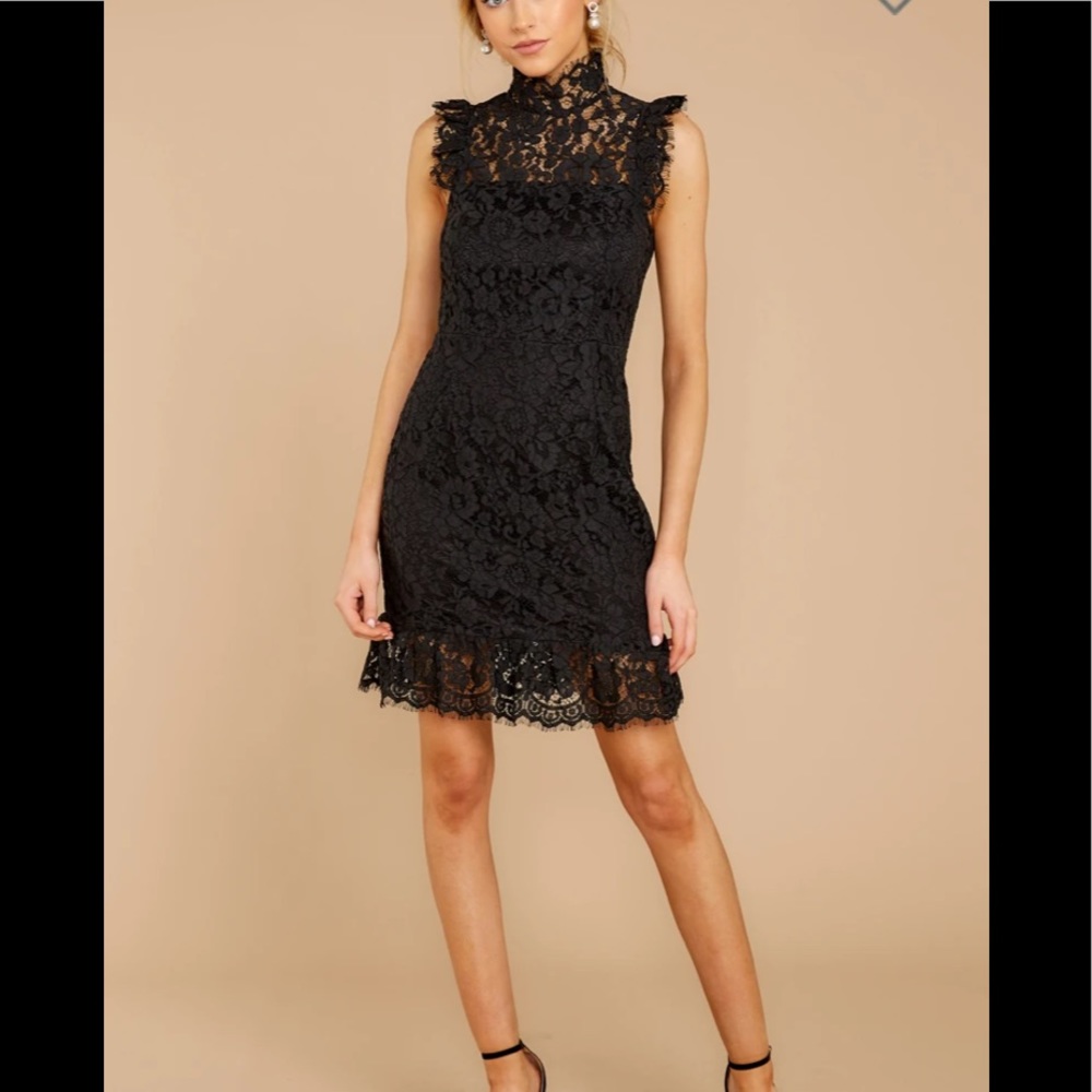 Black lace dress from Red Dress Boutique size med